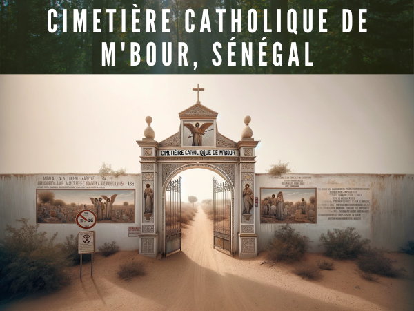 Cimetière catholique de M’Bour, Sénégal
